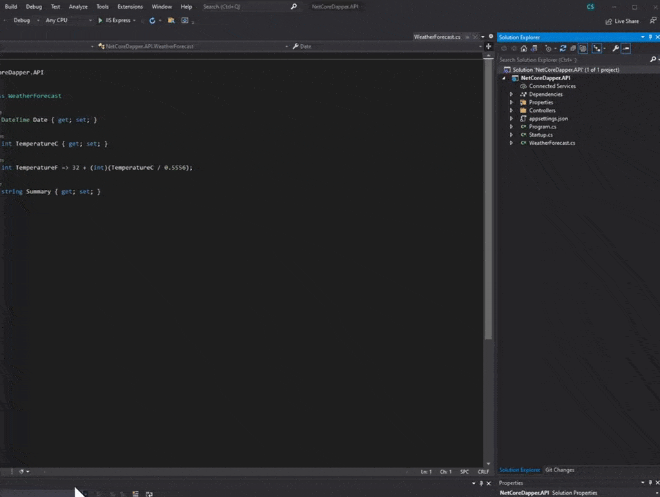 Add Class Project – Visual Studio 2019